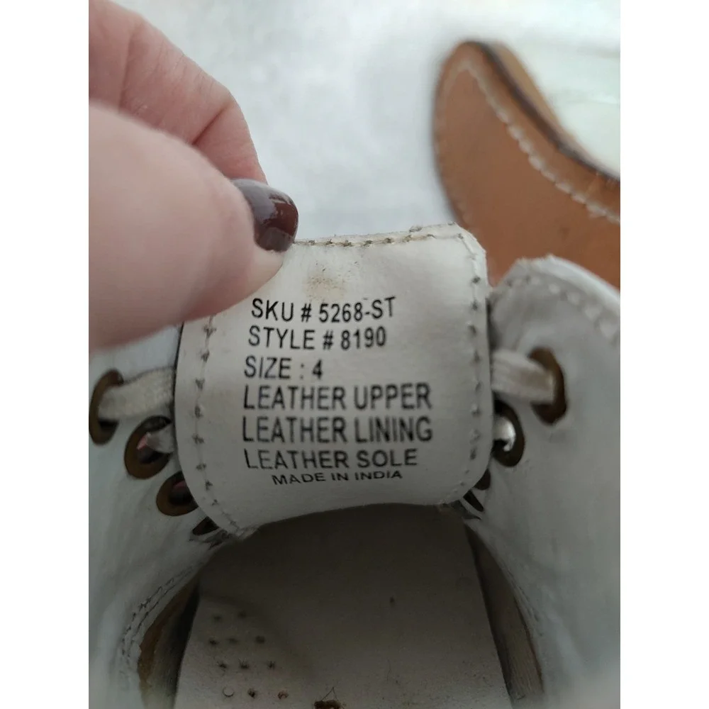 Josmo Walker Kids/Baby/Toddler Shoes All Leather White Size 4 Style‎ #8190